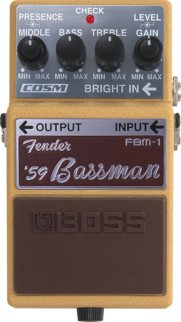 ギター BOSS FBM-1 Roland Boss FBM-1 Fender Bassman Pedal - Authentic Vintage Tone