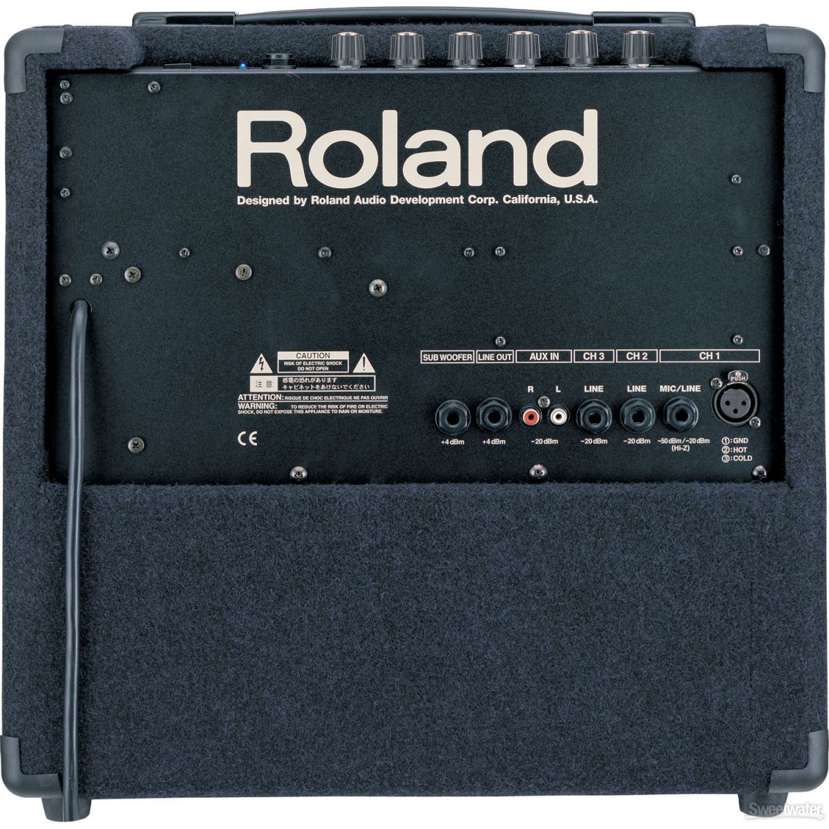 Amplificador Roland KC-60 - Potência e qualidade sonora excepcionais