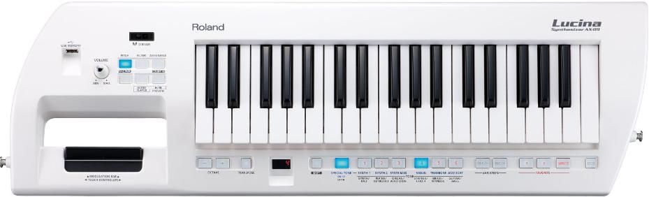 Roland Lucina AX-09 WH Keytar - O Melhor Teclado Portátil