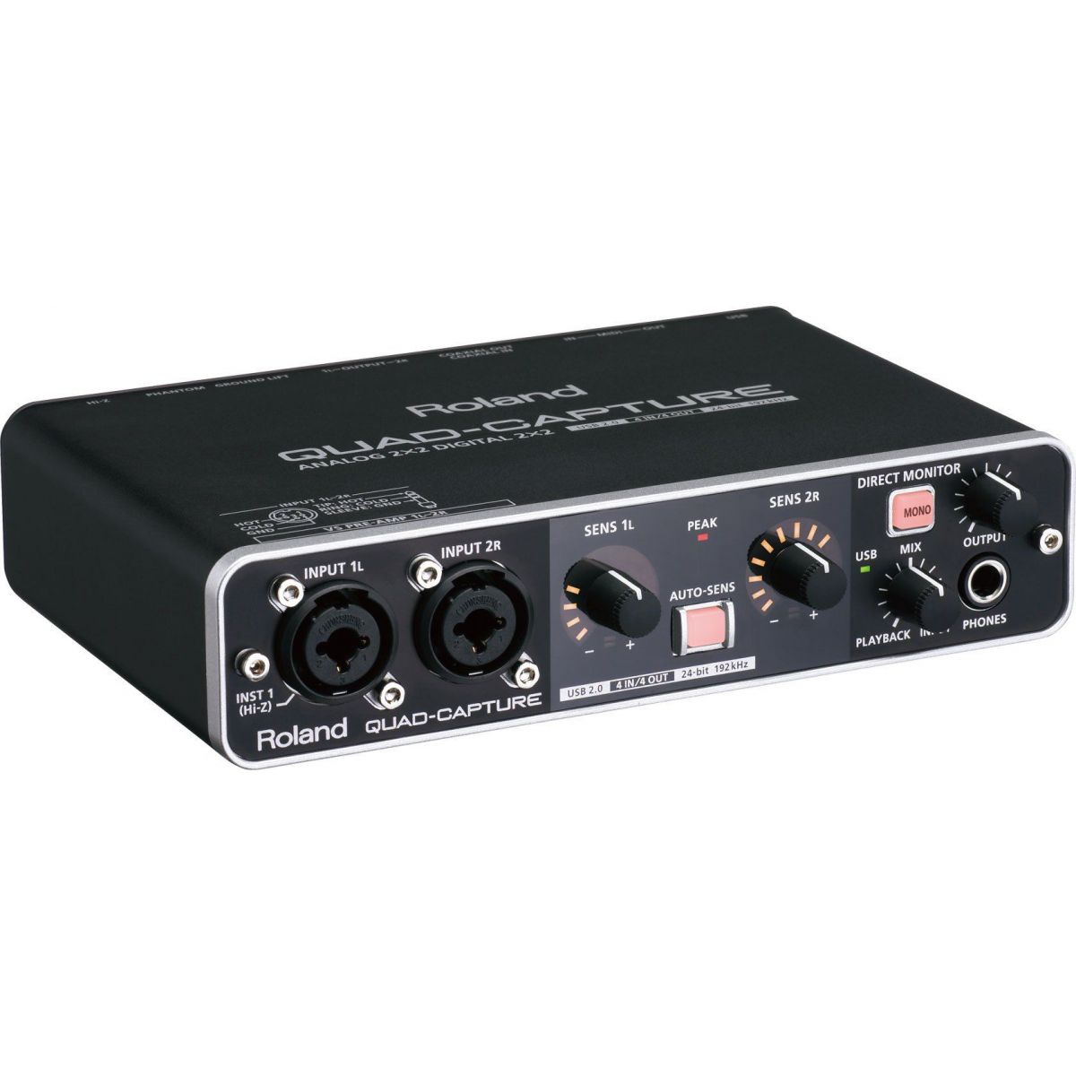 ローランド Roland QUAD-CAPTURE UA-55 Roland UA-55 Quad-Capture Interface - High-Quality Audio Recording