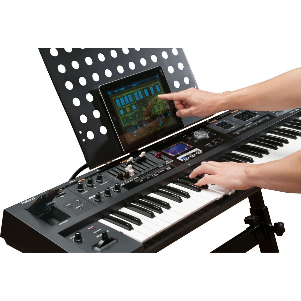 Roland V-Combo VR-09 本体・ソフトケース Roland V-Combo VR-09 Sintetizador - O Melhor em Sintetizadores - Preto