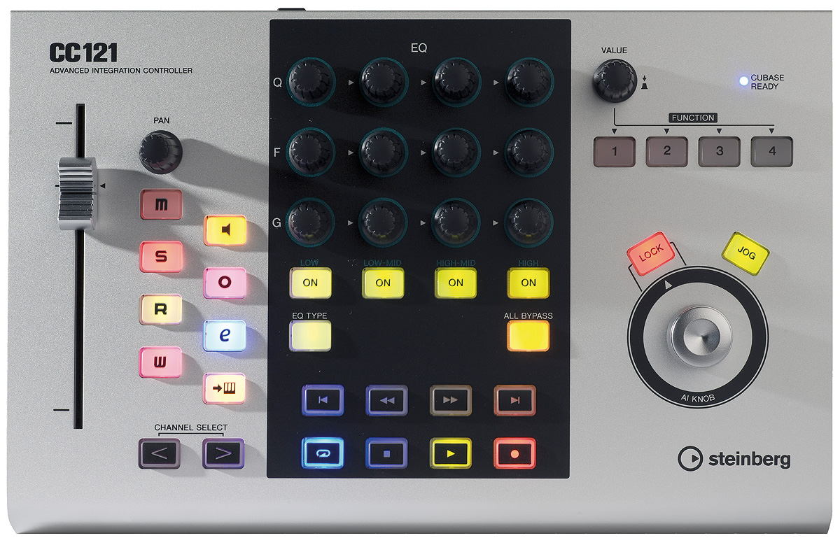 Steinberg CC121 Controlador - Controle total para produção musical