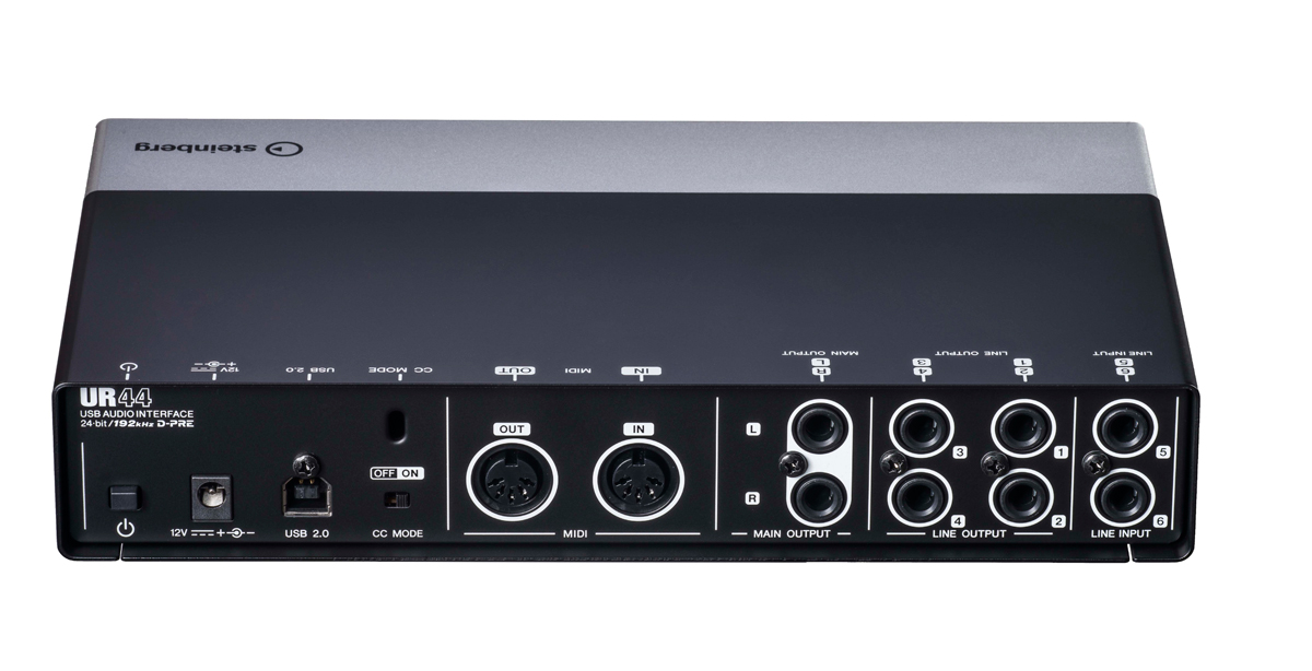 Steinberg UR44 - Interface de Áudio de Alta Qualidade