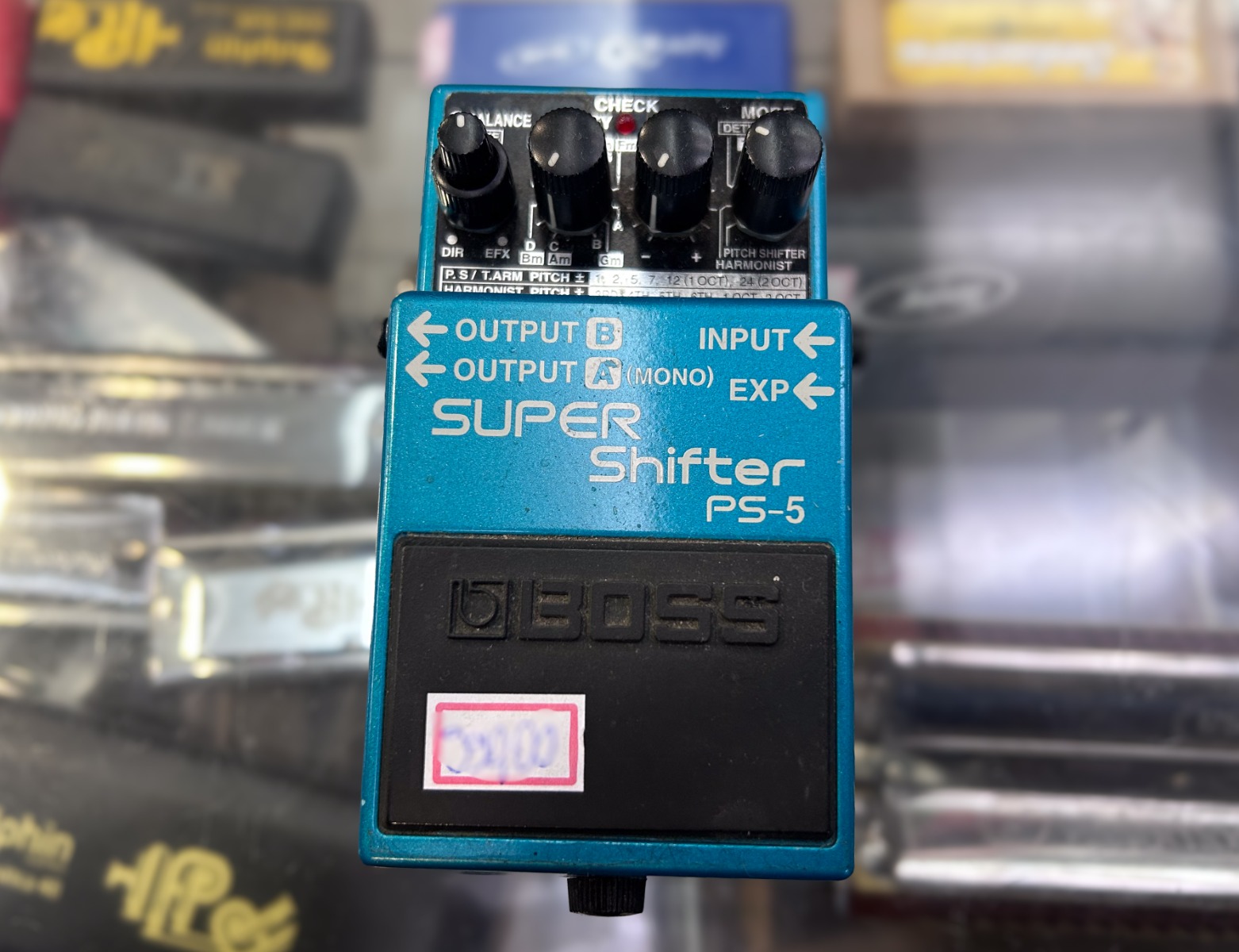Pedal Super Shifter PS-5 Boss Azul – Usado | Pitch Shifter e