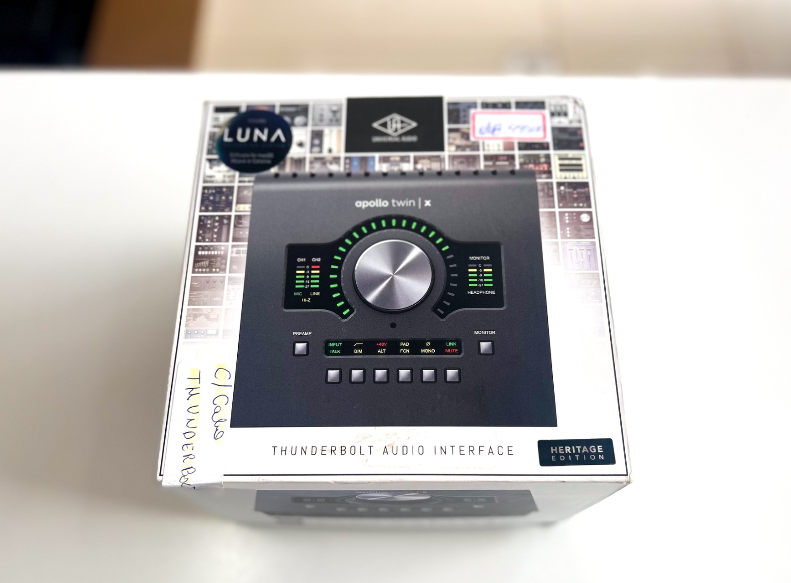 Interface Apollo Twin X DUO GEN 1 USB Heritage Usada | DSP UAD | Prata