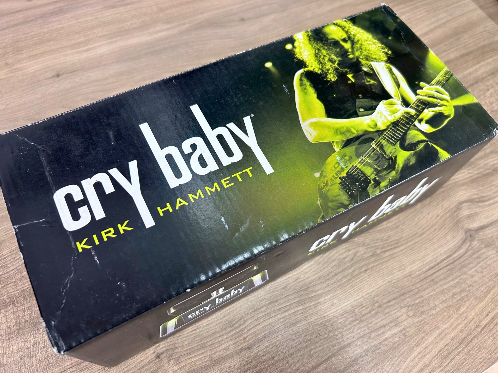 Pedal Cry Baby Kirk Hammett - Verde - Usado - Wah-Wah para Guitarra