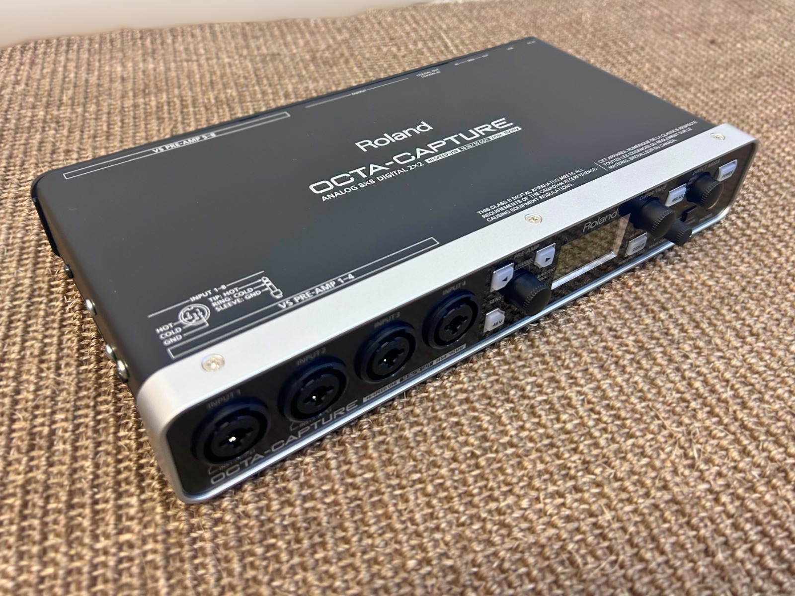 Roland OCTA-CAPTURE オーディオインターフェース tc-roland-octacapture-15350151