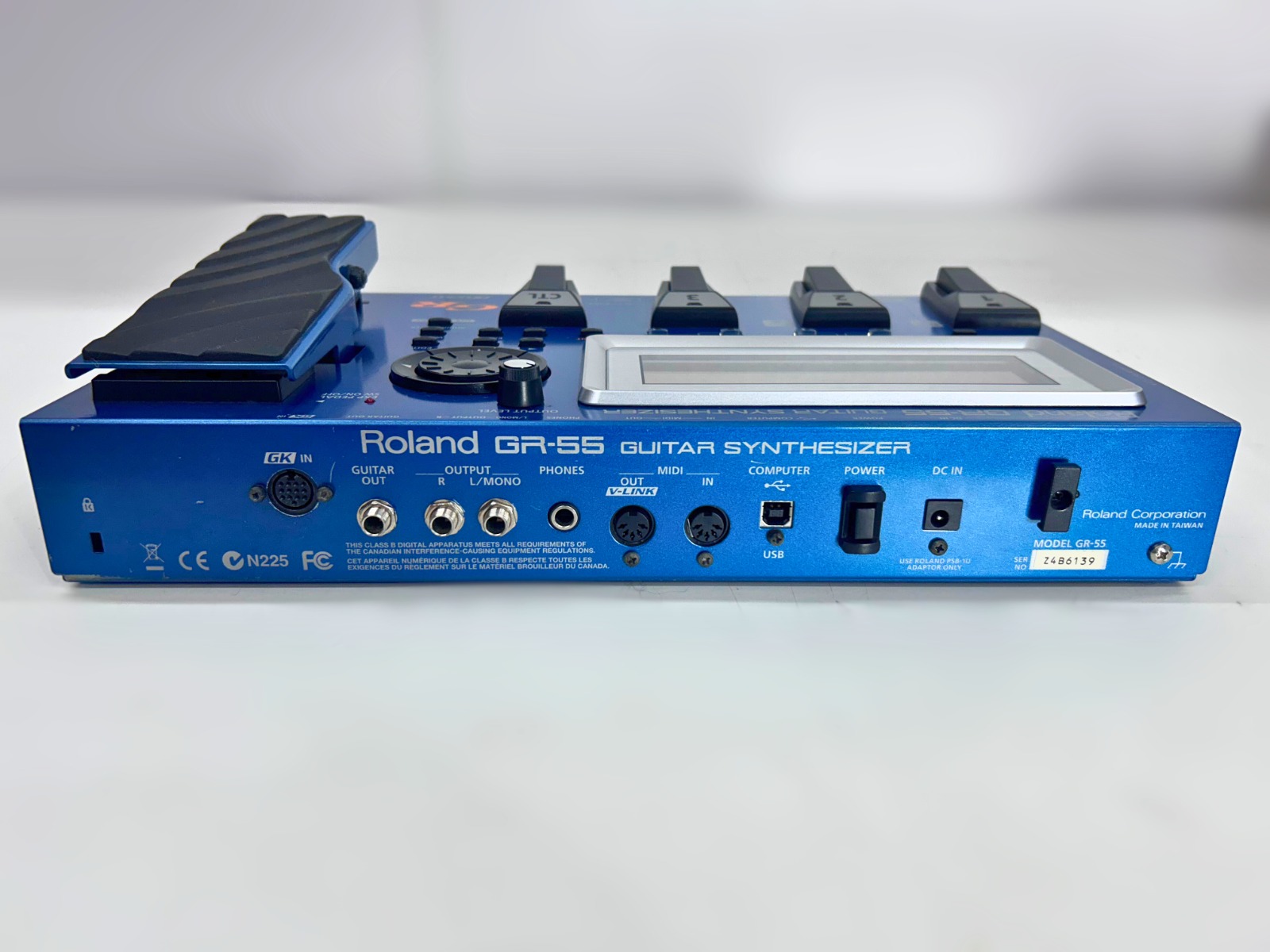 Roland GR-55 com Captador GK - Azul - Usado | Efeitos Avançados e