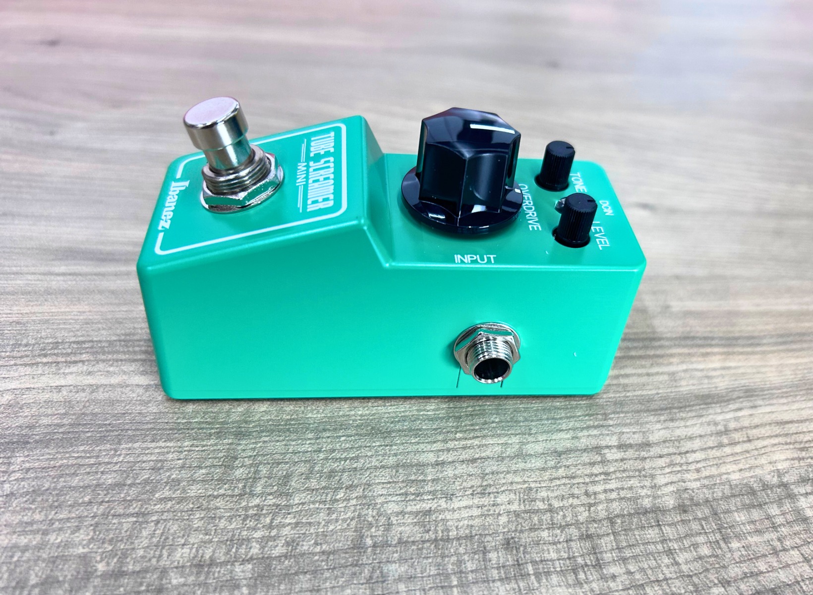 Pedal Tube Screamer Mini Ibanez Usado - Verde, Compacto, Clássico
