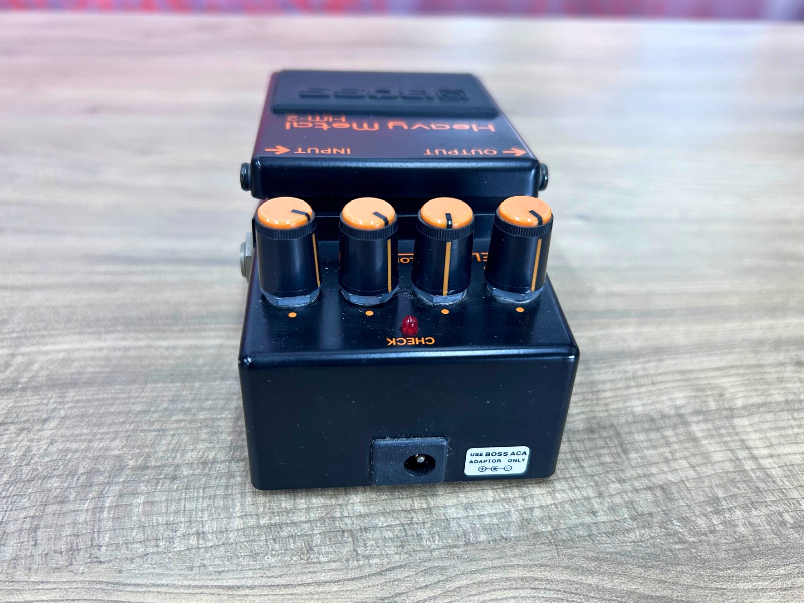 Pedal BOSS HM-2 Heavy Metal Usado - Preto, Distorção Brutal e