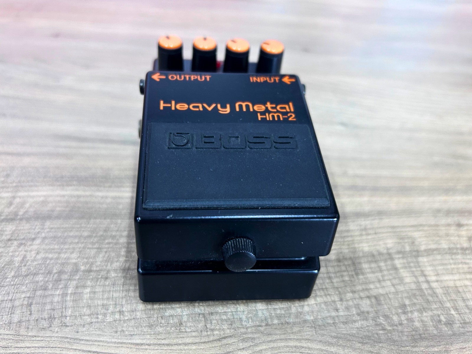 Pedal BOSS HM-2 Heavy Metal Usado - Preto, Distorção Brutal e