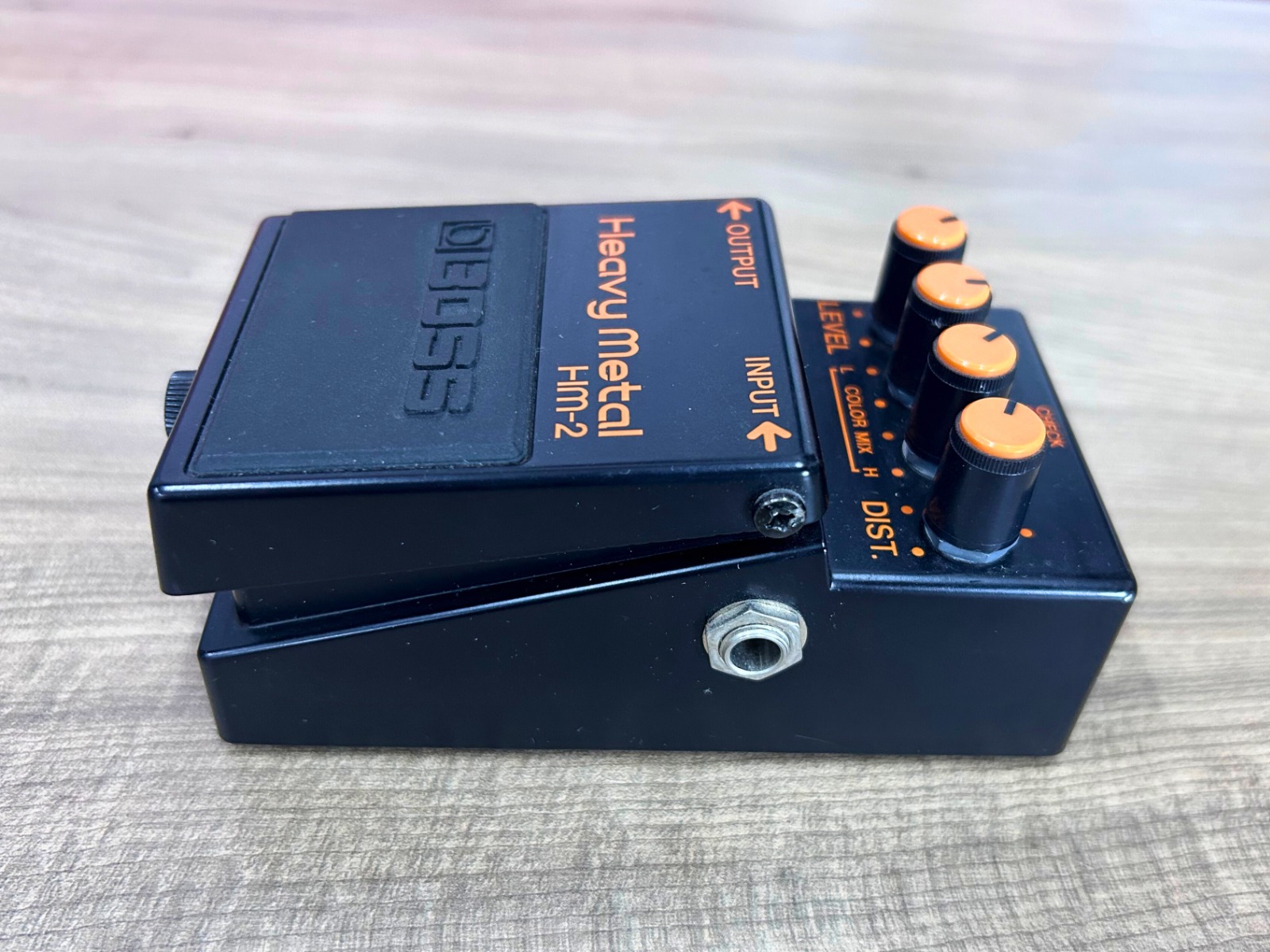 Pedal BOSS HM-2 Heavy Metal Usado - Preto, Distorção Brutal e