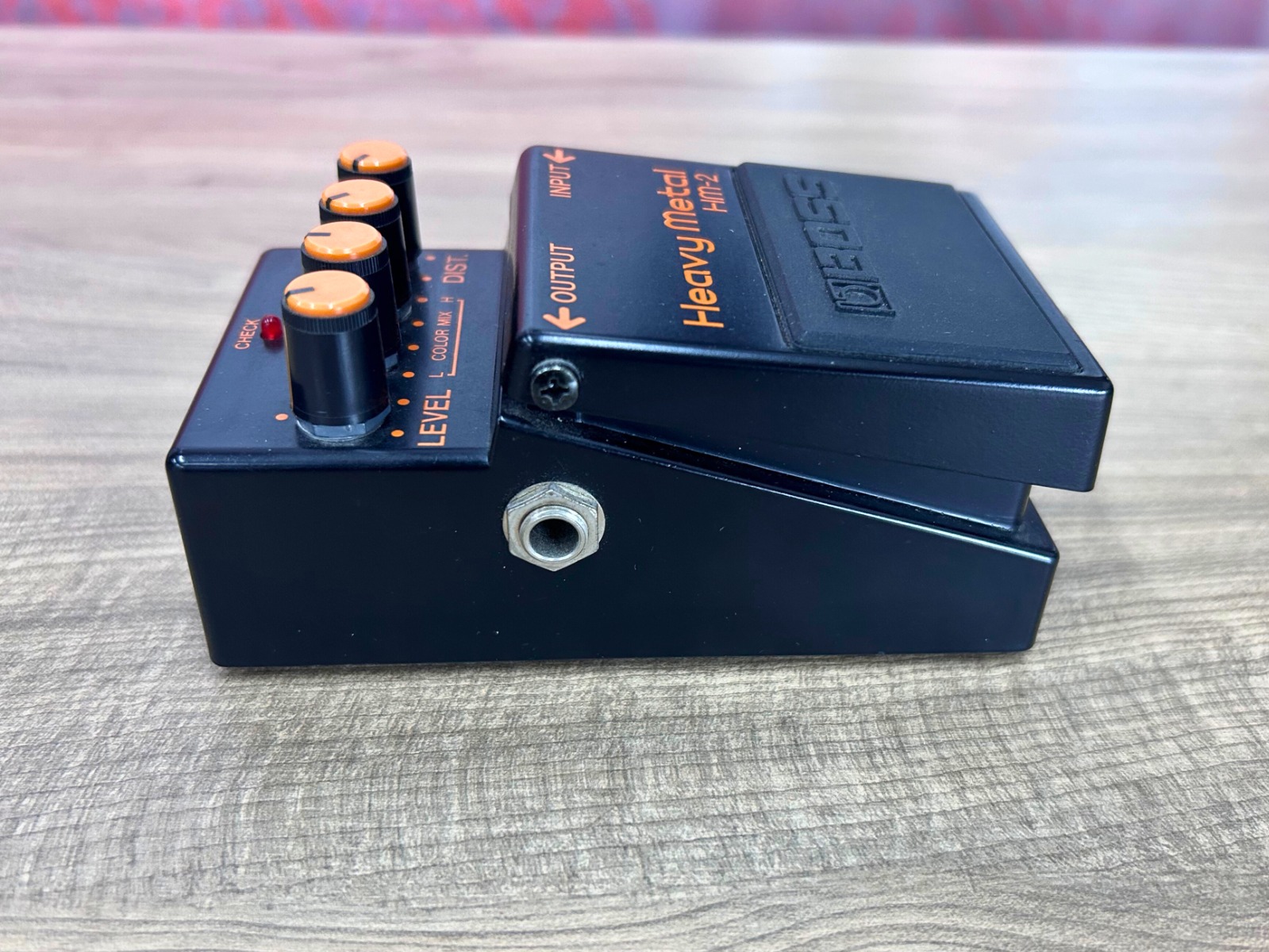 Pedal BOSS HM-2 Heavy Metal Usado - Preto, Distorção Brutal e