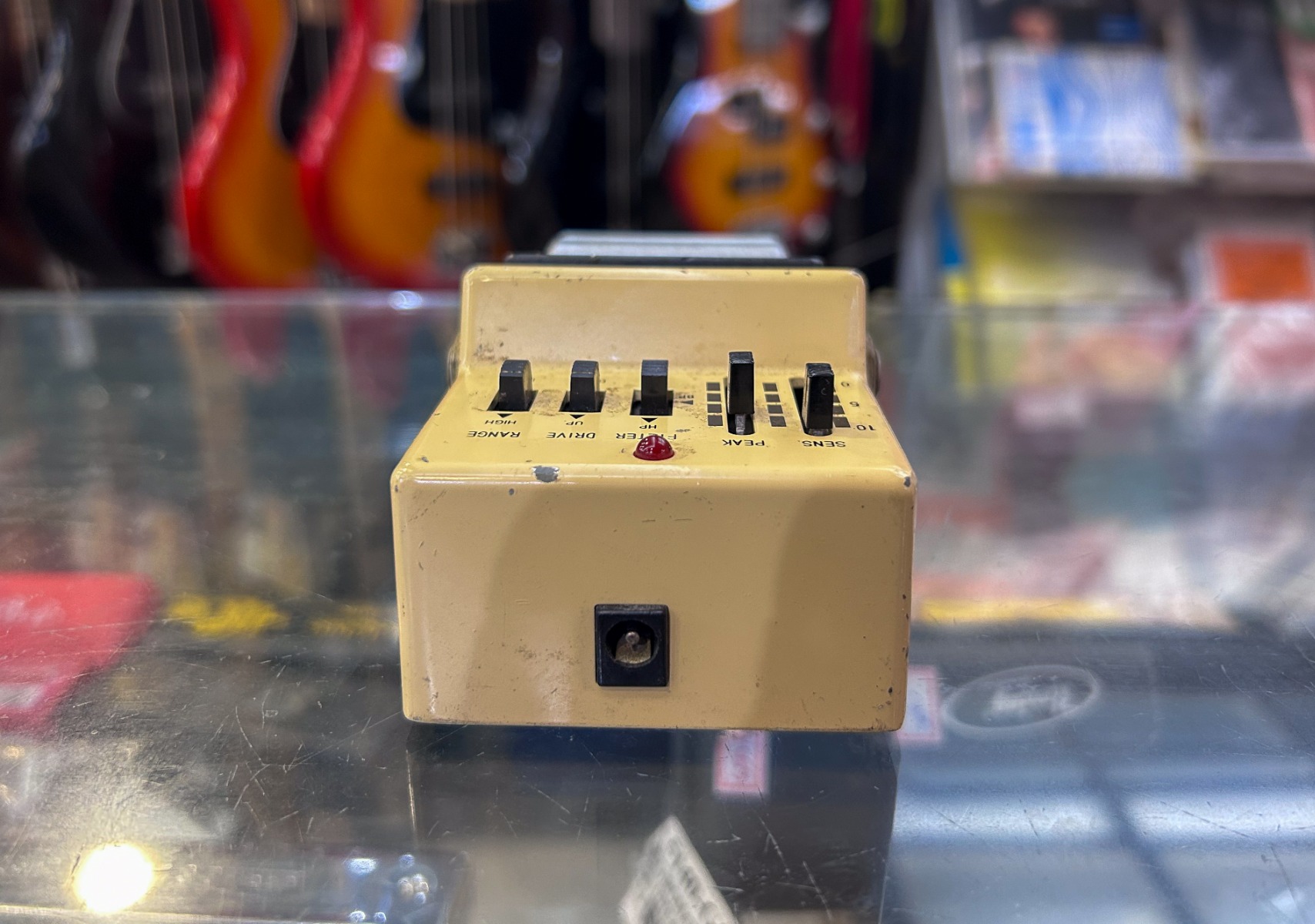 Pedal Maxon Auto Filter Amarelo Usado - Filtro Dinâmico Analógico