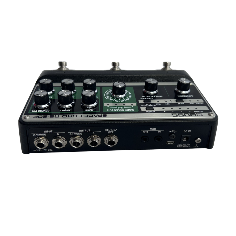 Pedal BOSS RE-202 Space Echo SHOWROOM | Delay de Fita Lendário, 12