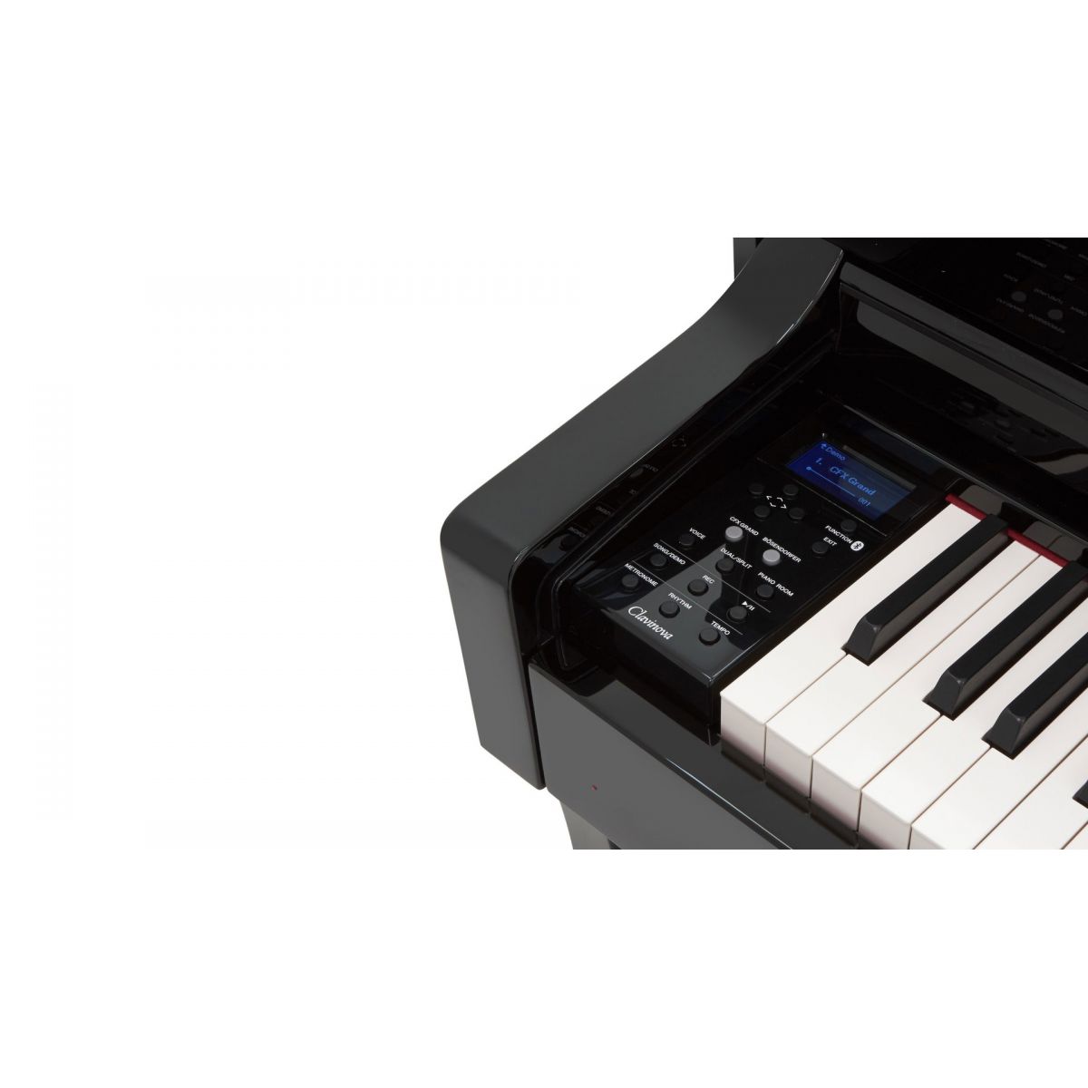 Yamaha Clavinova CLP-645 Piano Digital - Preto Polido