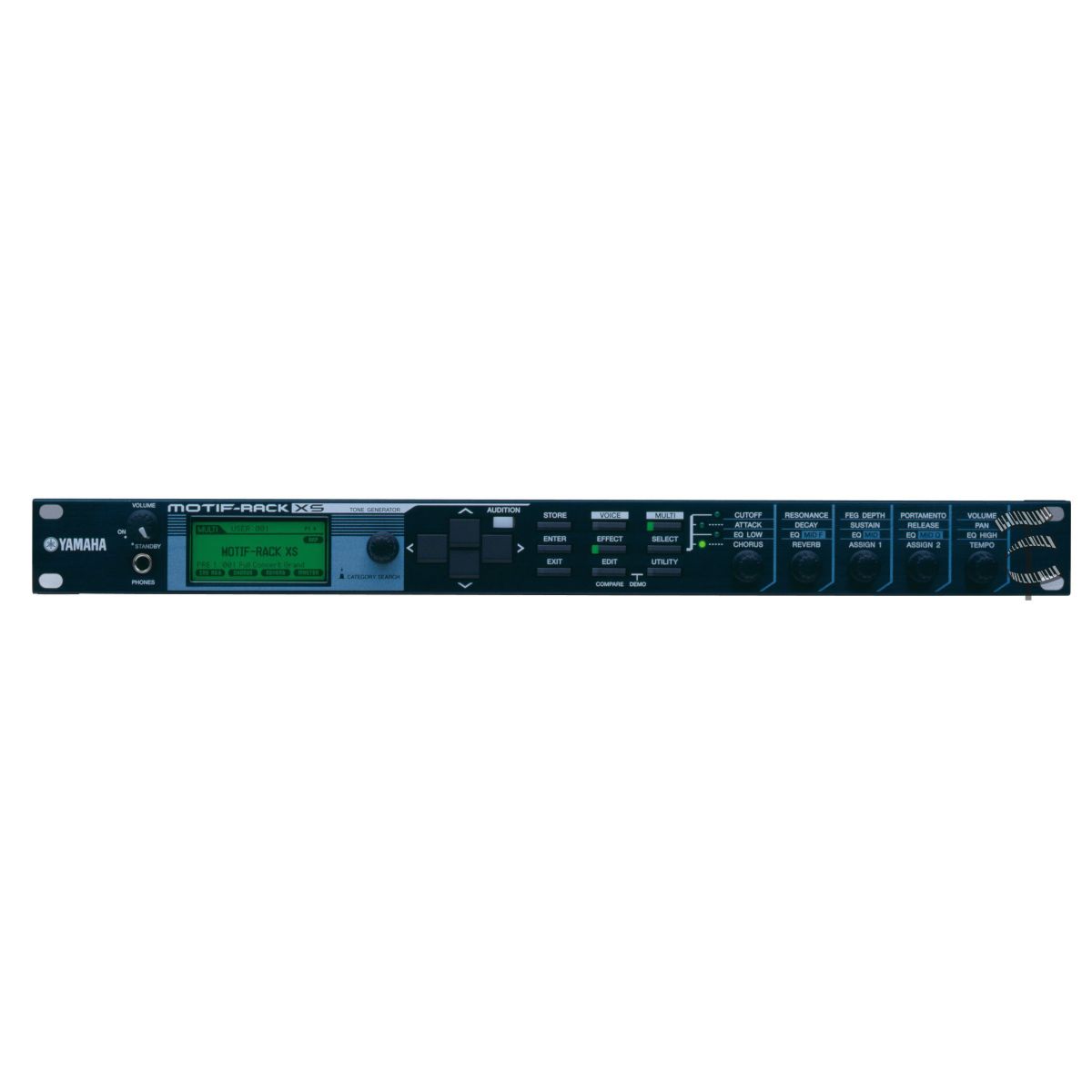 Yamaha Motif Rack XS Módulo Preto e Cinza- O Melhor Módulo de Som